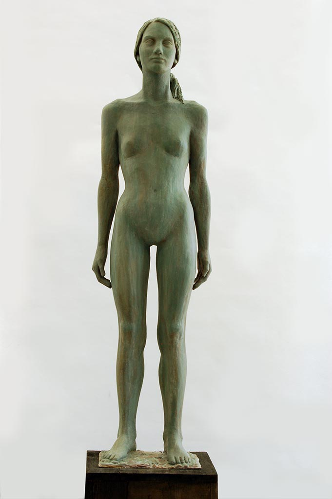 Lena, Alabastergips, 130x31x22 cm, 2020