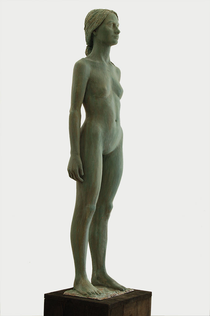 Lena, Alabastergips, 130x31x22 cm, 2020